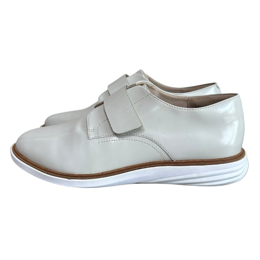 Cole Haan Women’s Grand Evolution Velox Modern Monk Loafers Optic White Size 8.5 - Picture 4 of 12
